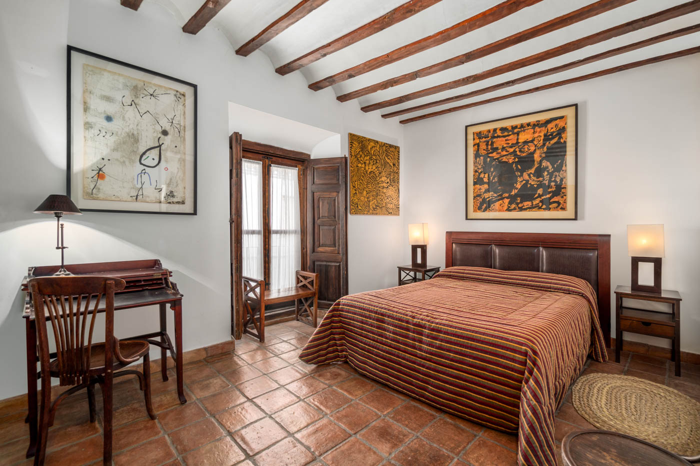 Double bedded room with en suite facilities